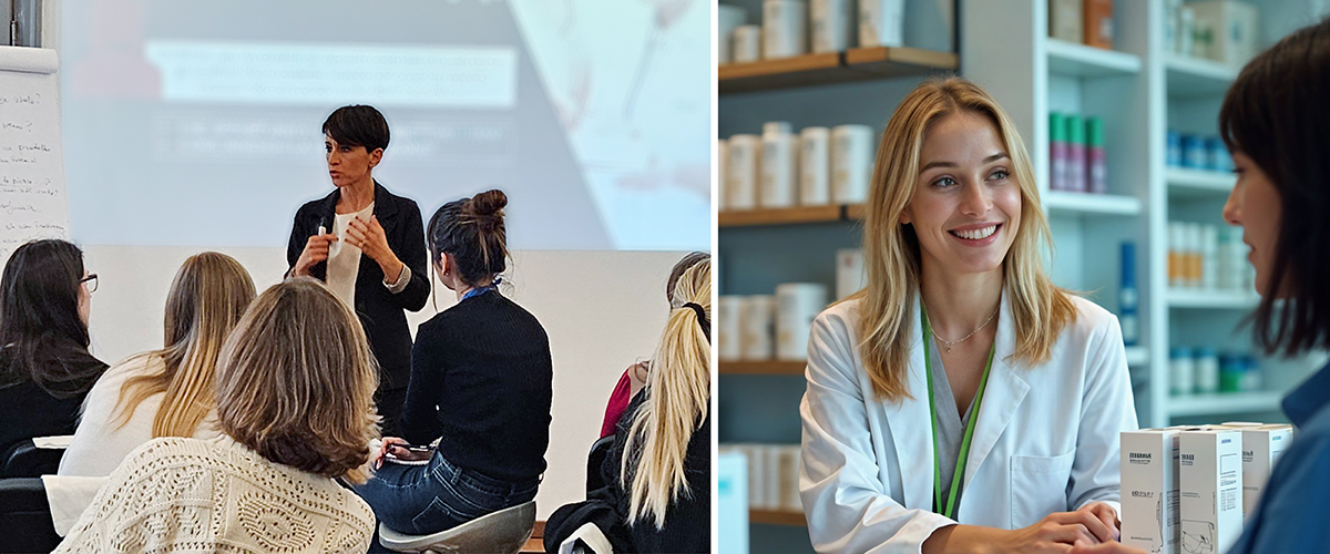 Masterclass in comunicazione ad alto impatto in farmacia con Sarah Cossu